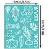 Self-Adhesive Silk Screen Printing Stencil DIY-WH0338-153-2