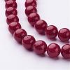 Natural Mashan Jade Round Beads Strands G-D263-10mm-XS04-2