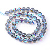 Synthetic Moonstone Beads Strands X-G-R375-8mm-B03-2