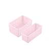 2Pcs PVC Storage Basket Miniature Ornaments PW-WGB3802-02-1