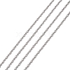 Tarnish Resistant 304 Stainless Steel Ball Chains CHS-A002D-1.5mm-1