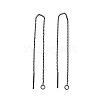 304 Stainless Steel Stud Earring Finding STAS-E161-06EB-2
