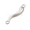 Brass Horn of Plenty Connector Charms KK-V002-20P-2