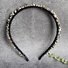 Natural Dalmatian Jasper Hair Bands PW-WG1C09B-03-1