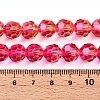 Baking Paint Transparent Glass Beads X1-DGLA-A035-T10mm-A02-5
