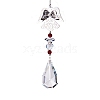 Faceted Teardrop Glass Suncatchers PW-WGFB1DA-03-1