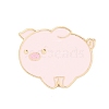 Cartoon Pig Enamel Pins JEWB-S032-04G-B-1