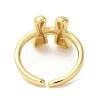 Brass Open Cuff Rings RJEW-U008-06H-G-3