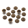 Tibetan Style Alloy Bead Caps X-MLF9305Y-NF-1