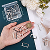 16Pcs Zinc Alloy Buckles FIND-BBC0002-43A-3