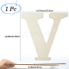 Letter Unfinished MDF Sheets WOOD-WH20012-008V-2