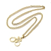 304 Stainless Steel Chain Necklaces NJEW-S003-05G-3