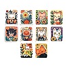 Cartoon Stamp Paper Stickers DIY-H173-12-2