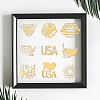 9Pcs Nickel Custom Self-adhesive Picture Stickers DIY-WH0450-182-5