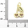 Brass Micro Pave Cubic Zirconia Pendants KK-S511-03E-G-3