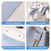 DIY Imitation Leather Knitting Crochet Bowknot Bucket Bags GN-TAC0001-06A-4