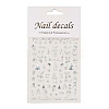 PET Christmas Laser Nail Art  Sticker MRMJ-B003-07S-1