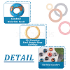 Spritewelry DIY Gemstone Beaded Hoop Earring Making Kits DIY-SW0001-06-13