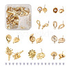 Alloy Stud Earring Findings PALLOY-TA0002-12LG-10