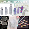 3 Yards 3 Styles Self-adhesion ABS Imitation Pearl with Rhinesatone Hotfix Rhinestone DIY-CY0001-88-4
