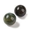 Natural Indian Agate No Hole Sphere Beads G-K353-04C-09-2