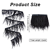 2 Yards Fashion Ostrich Feather Cloth Strand Costume Accessories FIND-GF0003-42A-2