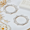 2Pcs Alloy Napkin Rings AJEW-LP0002-71S-1