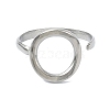 304 Stainless Steel Cuff Rings RJEW-M019-63P-2