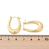 304 Stainless Steel Rhinestone Hoop Earrings for Women EJEW-U046-08B-G-5