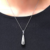 Teardrop Urn Ashes Pendant Necklace BOTT-PW0001-055A-P-5