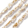 Natural Freshwater Shell Dyed Beads Strands SHEL-D082-18B-1