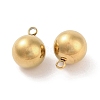 Ion Plating(IP) 304 Stainless Steel Charms STAS-G336-04F-G-2