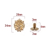 Zinc Alloy Decorative Buttons PW-WG6A501-11-1