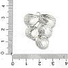304 Stainless Steel Pendants STAS-C168-02B-P-3