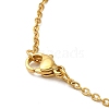 201 Stainless Steel Pendant Necklaces NJEW-H022-05G-3