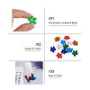 12Pcs 6 Colors Glass Beads GGLA-TA0002-02-4