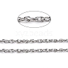 304 Stainless Steel Rope Chains CHS-F003-05P-A-2
