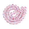 Handmade Lampwork Beads Strands LAMP-T007-04N-1
