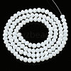 Electroplate Glass Beads Strands EGLA-A034-P10mm-A02-4