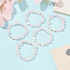 5Pcs 5 Style Natural Mixed Gemstone Chips Stretch Bracelets Set BJEW-JB09551-6