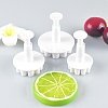 Plastic Cookie Fondant Stamper Set BAKE-PW0001-541-2