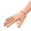 Natural Mixed Gemstone Chip Beaded Bracelet for Girl Women BJEW-JB06983-4
