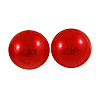 ABS Plastic Imitation Pearl Cabochons SACR-S738-12mm-Z1-1