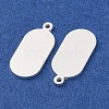 925 Sterling Silver Pendants STER-F057-08S-2