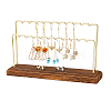 2-Tier Iron Earring Display Stands EDIS-WH0016-054-1