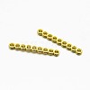 9-Hole Rectangle Zinc Alloy Spacer Bars PALLOY-E377-05-2