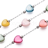 Handmade Shell Beads Heart Chains CHS-T006-18P-1