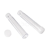 Clear Tube Plastic Bead Containers with Lid C066Y-01-3