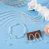 11 Strands 11 Styles Electroplate Glass Beads Strands EGLA-TA0003-02-9