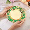 1Pc Iron Flat Round Display Panel for Fragrance Activity AJEW-MB0001-13C-5